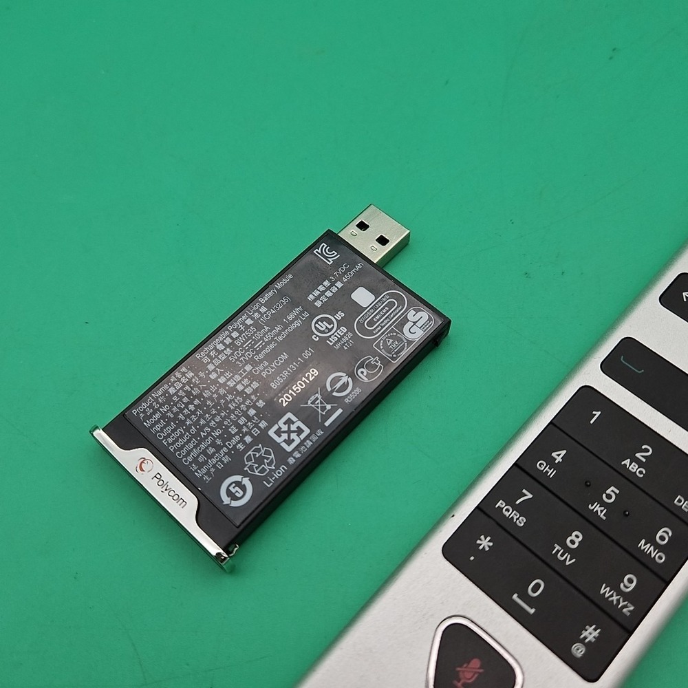 Polycom BW7530 Remote Control with Battery - Picture 3 of 5